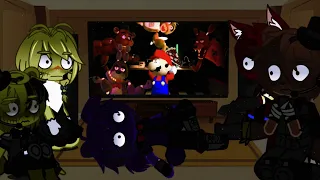 Fnaf 1 reacts to Smg4:Freddy's Spaghettiria ⚠️swearing