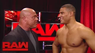 Kurt Angle names Jason Jordan as the final member of Team Raw: Raw, Nov. 6, 2017