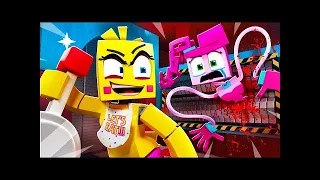 How CHICA KILLED MOMMY LONG LEGS! - Poppy Playtime FNAF Minecraft Animation НА РУССКОМ ft.zamination