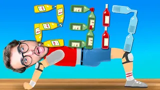 HO COMPLETATO LA BOTTLE FLIP ESTREMA AL 100% DI HAPPY WHEELS!