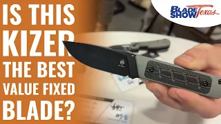 Is This Kizer the Best Valued Fixed Blade? | Blade Show Texas 2024