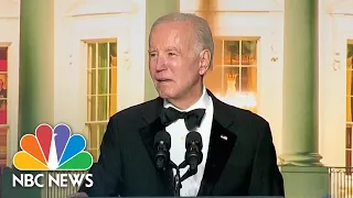 Biden jokes about age at 2023 White House correspondents’ dinner