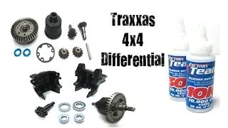 How To Maintain Clean & Re Oil Traxxas 1/10 4x4 Differentials (Slash, Stampede, & Rally)