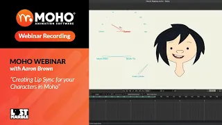 Webinar – Creating Lip Sync for your Characters in Moho with Aaron Brown