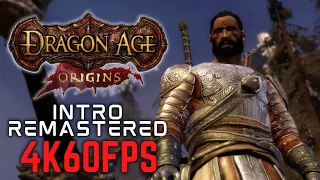 Dragon Age: Origins Intro Cinematic Remastered (4K60FPS)