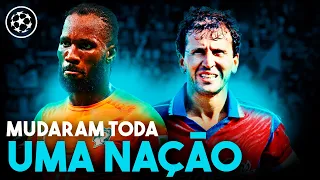 5 CRAQUES que MUDARAM o FUTEBOL num PAÍS