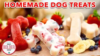3 Healthy and Homemade Dog Treat Recipes ❤️ 🐶