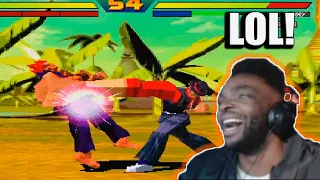 EVERYONE IS A PUNCHING BAG LOL!!! - SMUG REACTS TO TAS C. JACK (STREET FIGHTER EX PLUS α)
