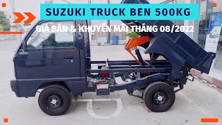 Suzuki Truck Ben Thủy Lực 500KG - Báo Giá & Chương Trình Khuyến Mãi 08/2022 | Xe Tải Suzuki Miền Nam