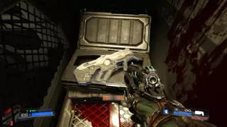 Находим плазменную винтовку на втором уровне DOOM