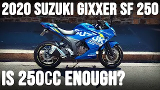 Is a 250cc Bike Big Enough? | 2020 Suzuki Gixxer SF 250 Ride & Review
