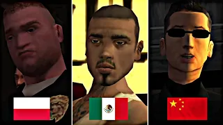 GTA : San Andreas Characters Nationality | Part 1