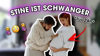 STINE IST SCHWANGER😳 *für 24h* | stineundmarc