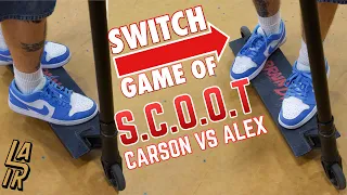 SWITCH GAME OF SCOOT | Carson VS Alex