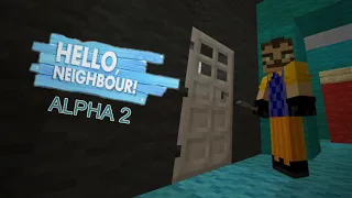 Minecraft Hello Neighbor Alpha 2 Trailer Remake