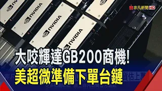 通知台灣供鏈快備貨!美超微估搭載GB200伺服器 明年出貨逾1萬櫃 電腦展前梁見後先登場!攜令人驚艷解決方案?｜非凡財經新聞｜20240520