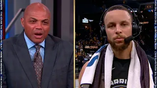 Stephen Curry Joins Inside the NBA, Talks Game 3 Win vs Kings