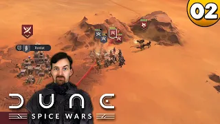 Dune Spice Wars Harkonnen 👑 Spice muss fließen ⭐ Let's Play 👑 #002 [Deutsch/German]