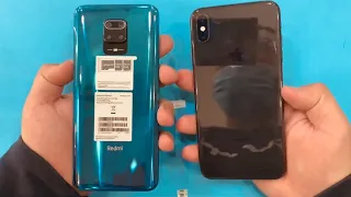 iPhone XS Max vs Xiaomi Redmi Note 9 Pro Max