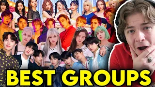 NON K-POP Fan Reacts to TOP 10 Most Viewed KPOP MVS of Each Agency