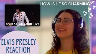 Elvis Presley - Polk Salad Annie Live (High Quality) Reaction