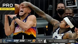 Utah Jazz vs Phoenix Suns | Apr. 8, 2020/21| NBA Season | Обзор матча