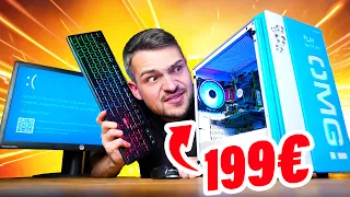 Wir haben einen "GAMING PC" inkl. SETUP für 199€ bestellt... #GamingSchrott