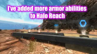 I've added new armor abilities to Halo Reach