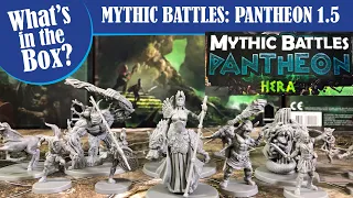 HERA expansion unboxing for Mythic Battles Pantheon 1.5