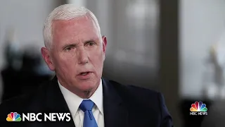 Pence says he’s ‘not even able to say who’ Trump would support in Ukraine war