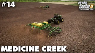 Medicine Creek #14 Planting Corn & Soybeans, Farming Simulator 19 Timelapse, Seasons