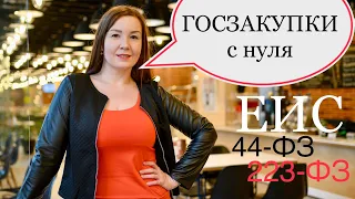 Госзакупки для новичков | 44 ФЗ и 223 ФЗ о закупках товаров, работ и услуг | Этапы и цена тендера