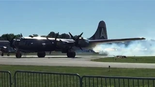 B-29 FIFI full flight in the navigator seat,  takeoff to landing