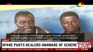 SSNIT: Spare Parts Dealers Unaware Of Scheme