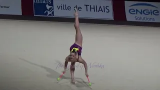 Cristina KORNIYCHUK (ESP) clubs - 2024 Grand Prix Thiais AA (reupload)