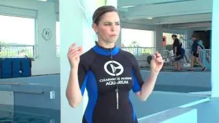 Dolphin Tale 2: Trainer Abby Stone Official Movie Interview | ScreenSlam