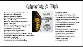 HÖRBUCH Achtsamkeit  Glück  Buddhismus ABC