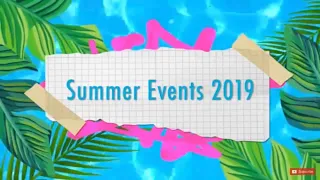 Summer Events 2019
