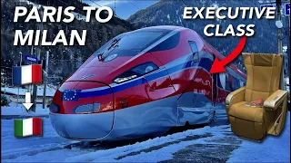 Paris to Milan with Frecciarossa in EXECUTIVE class!