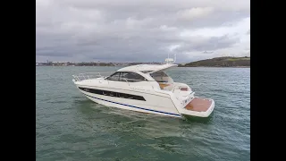 Jeanneau Leader 36 onboard boat test and Drone footage