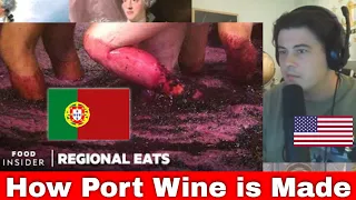 American Reacts How Portuguese Port Wine Is Made In The Douro Valley | Regional Eats