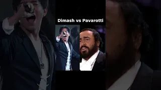 Dimash vs Pavarotti - #dimash #pavarotti #stranger #nessumdorma #strangerdimash    #shorts