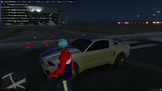 NFS Mustang in GTA V FIVE M (COYOTE ENGINE SOUND)