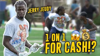 Jerry Jeudy Goes 1v1 With FANS For CASH! NFL Star Talks Trash & TAKES MONEY!?