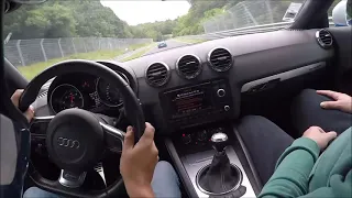 AUDI TT RS Nurburgring Nordschleife POV view