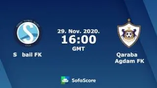 Sabail vs Qarabag Canli/Live