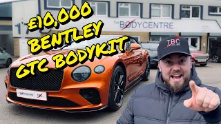 Bentley Continental GTC Carbon Fibre Body Kit Install