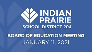 Board of Education Meeting: 01/11/2021