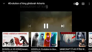 king Ghidorah evolution of Ed India gamer