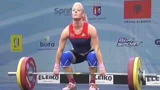 2013 European Weightlifting Championships, Women 63 kg  Тяжелая Атлетика. Чемпионат Европы